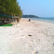 Напоследок, самый дальний пляж, Otres Beach. Вдоль