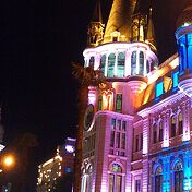 Вечером пошли гулять по городу. Ночная прогулка пр