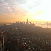 С трудом пробрались в здание Empire State Building