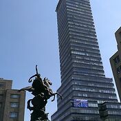 Мехиканский небоскреб - Torre Latinoamericana. На