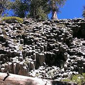 Вот и те самые дьявольские штучки Devil's Postpile
