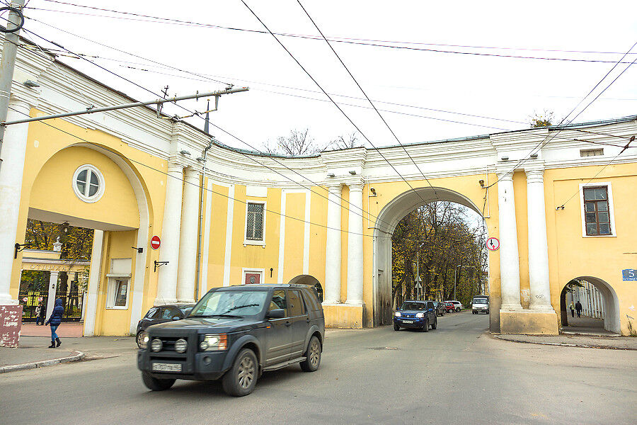 Вход в Парк культуры и отдыха.