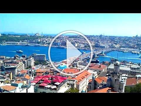 Панорама Стамбула с Галатской башни