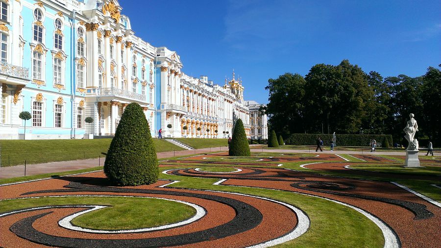 Екатерининский дворец, Петергоф, Эрмитаж, Русский 