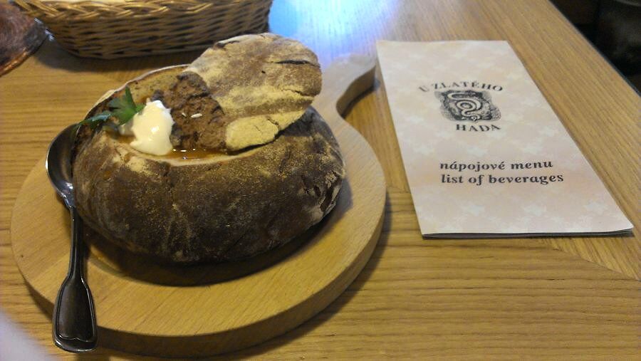 Пражский побратим «clam chowder» из Сан-Франциско