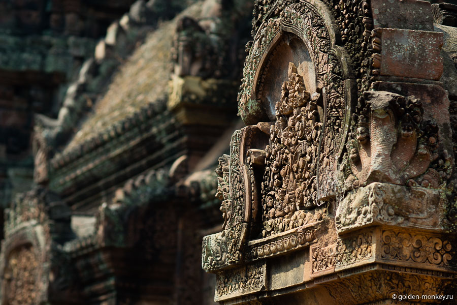 Фотографиями не удается передать и половины всей прелести и уникальности Бантей Срея, так что вердикт, как и в случае с Бенг Мелиа, однозначен – «пропускать нельзя, посещать!». Фотографиями не удается передать и половины всей прелести и уникальности Бантей Срея, так что вердикт, как и в случае с Бенг Мелиа, однозначен – «пропускать нельзя, посещать!».