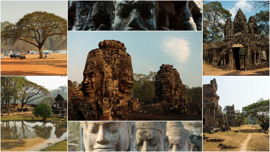 Храмы Ангкора, маршруты, Камбоджа.