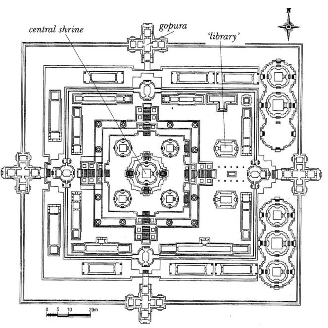 Схема храма Пре Руп, Ангкор, Камбоджа. Схема храма Пре Руп, Ангкор, Камбоджа.