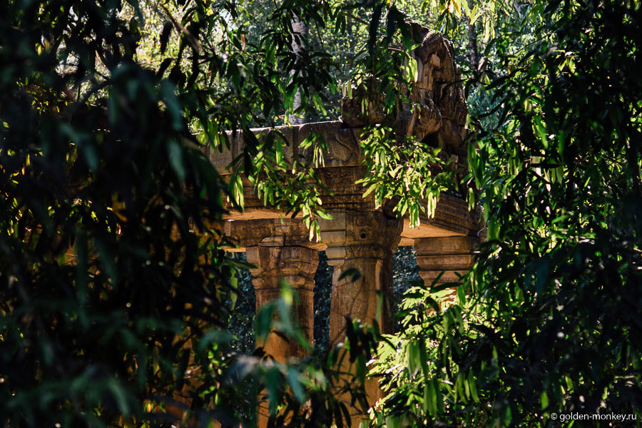 Залитый лучами солнца кусочек Та Прома, Ангкор, Камбоджа. Залитый лучами солнца кусочек Та Прома, Ангкор, Камбоджа.