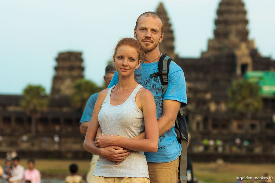 Шеболдасик и Андрюсикс в Камбодже. Шеболдасик и Андрюсикс в Камбодже.