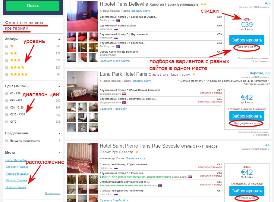 Пример работы с сайтом RoomGuru. Пример работы с сайтом RoomGuru.