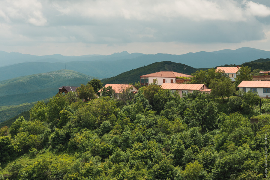 Сигнахи, дома на горе Сигнахи, дома на горе