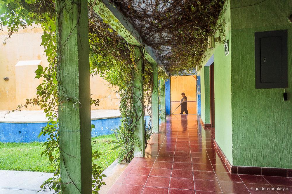 Кампече, дворик Культурного центра Кампече, дворик Культурного центра