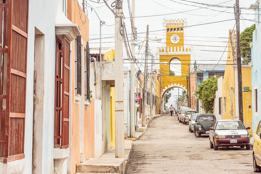 Кампече, разноцветные улочки Кампече, разноцветные улочки