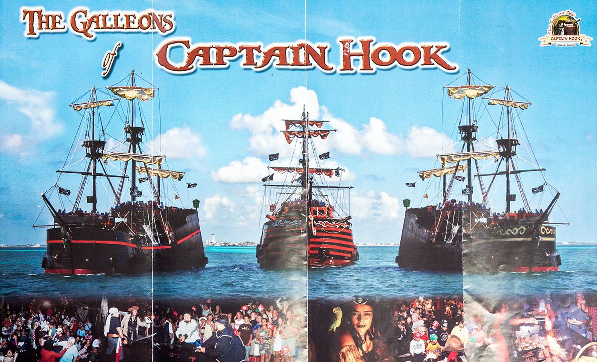 Канкун, галеоны Капитан Хук Канкун, галеоны Капитан Хук