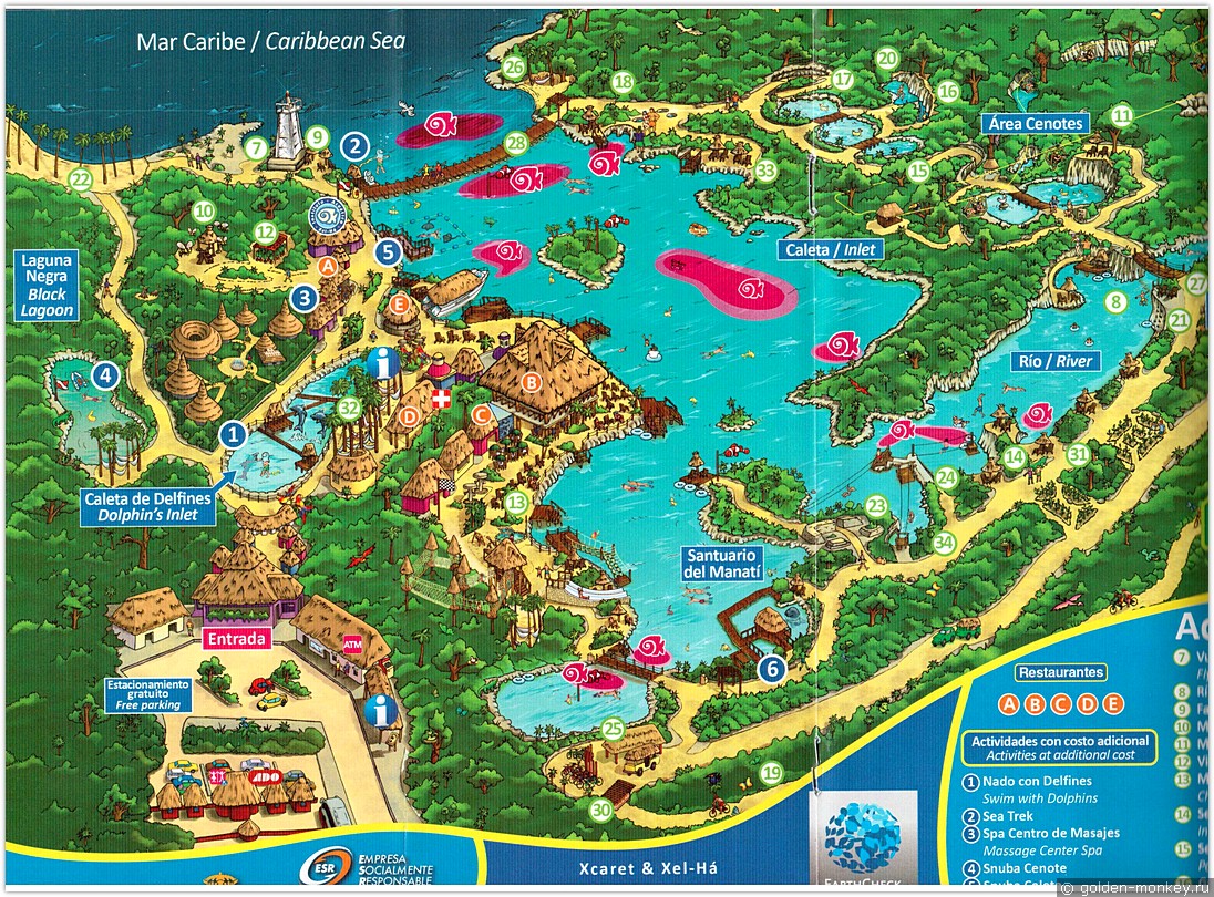 Юкатан, парк Шел-Ха Юкатан, парк Шел-Ха