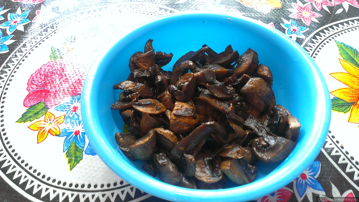 жареные шампиньоны жареные шампиньоны