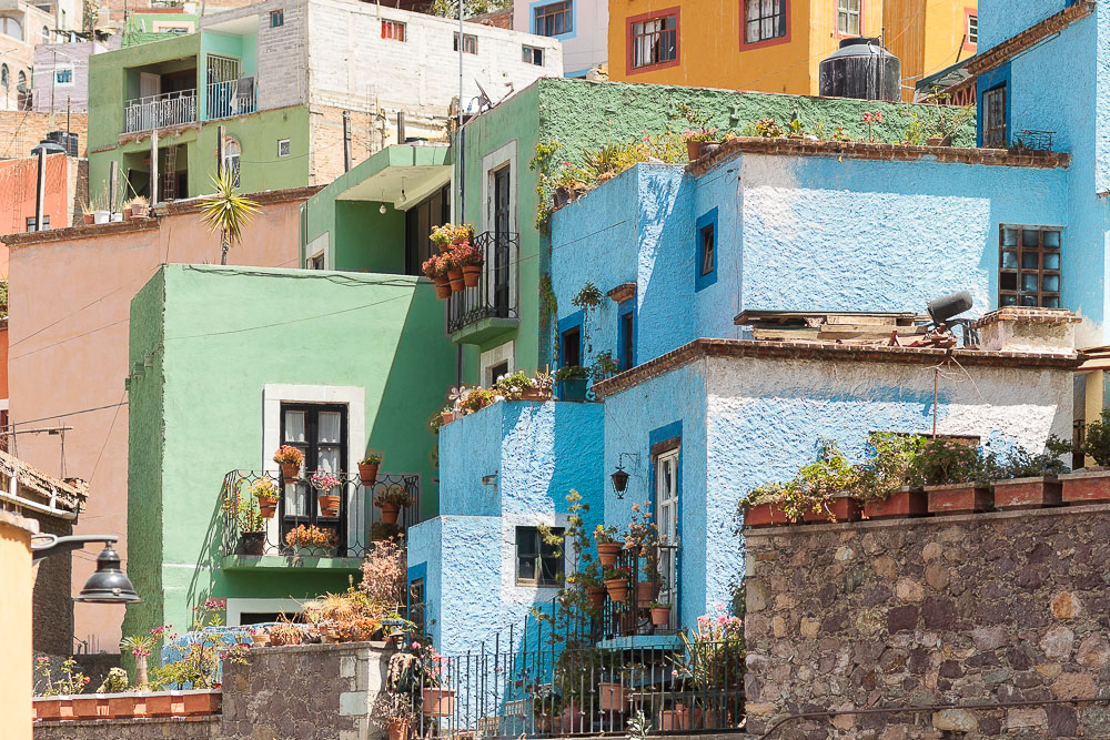 Гуанахуато, улочки Гуанахуато, улочки