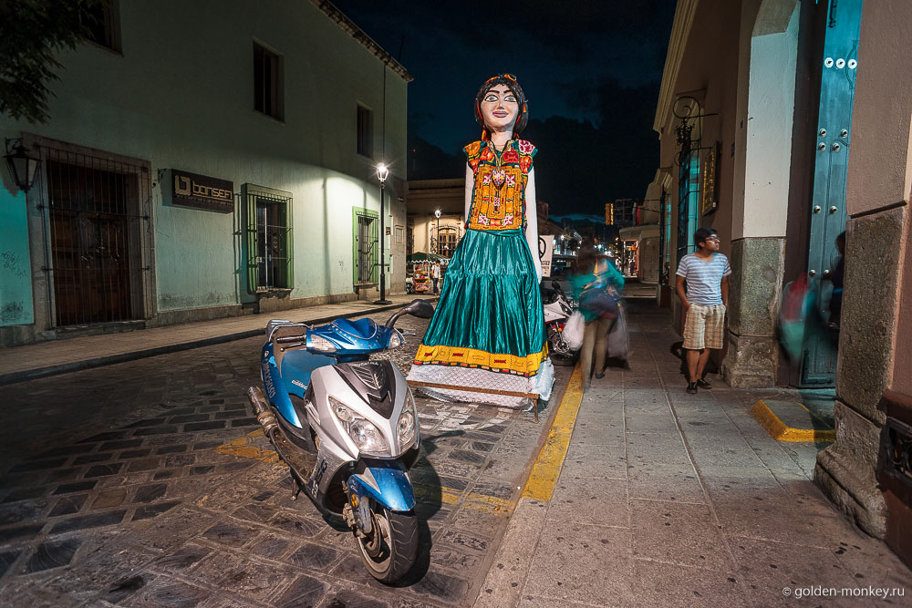 Оахака, улочки Оахака, улочки