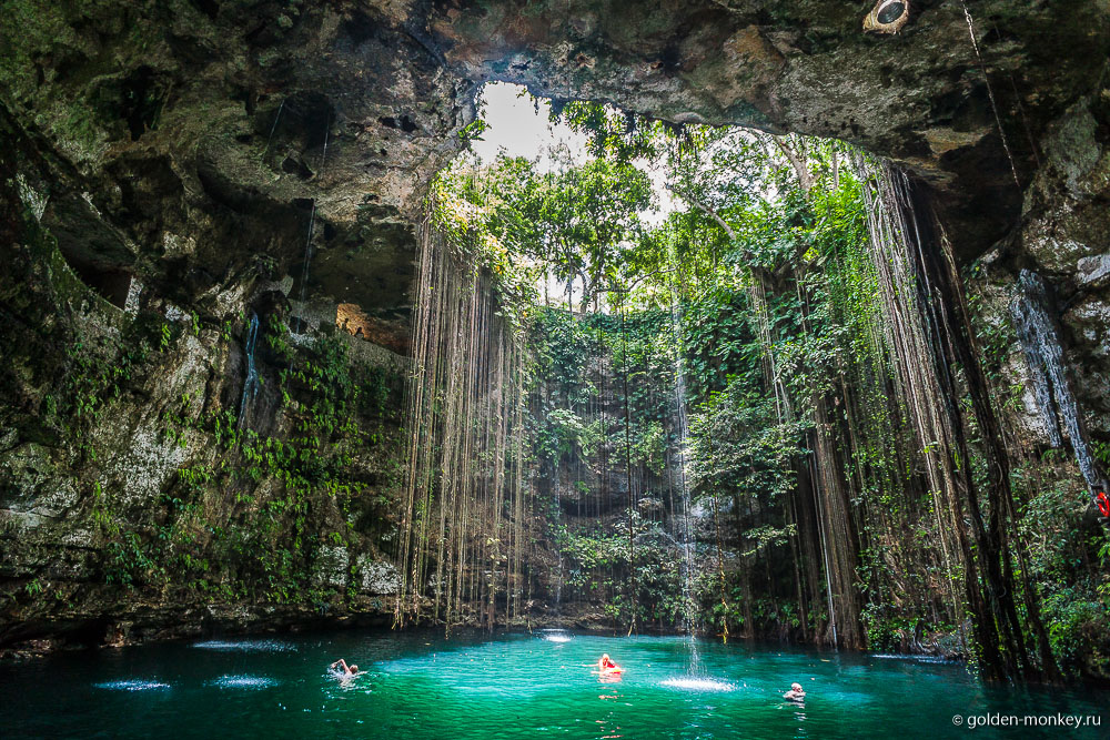 знаменитый сенот Ик-Киль знаменитый сенот Ик-Киль