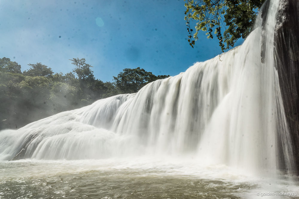 Паленке, самый мощный каскад Агуа-Асуль Паленке, самый мощный каскад Агуа-Асуль