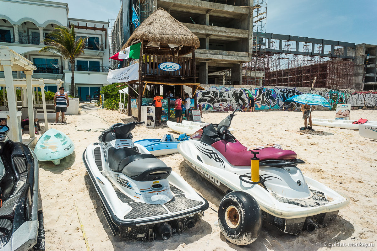 Плайя-дель-Кармен, водные мотоциклы Плайя-дель-Кармен, водные мотоциклы