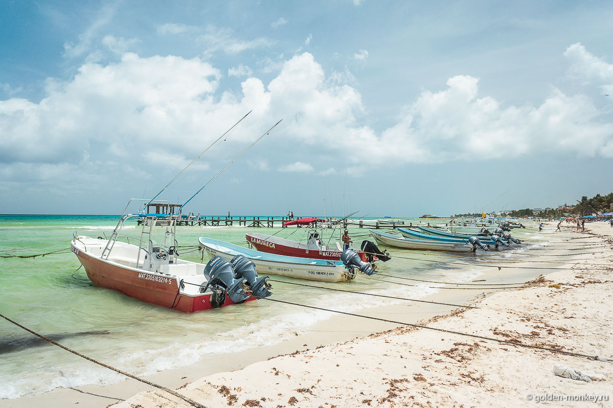 Плайя-дель-Кармен, лодки для рыбалки Плайя-дель-Кармен, лодки для рыбалки