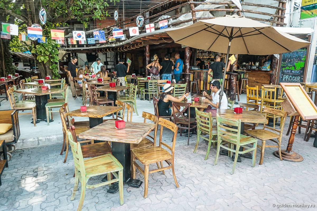 Плайя-дель-Кармен, ресторан на Пятой авеню Плайя-дель-Кармен, ресторан на Пятой авеню