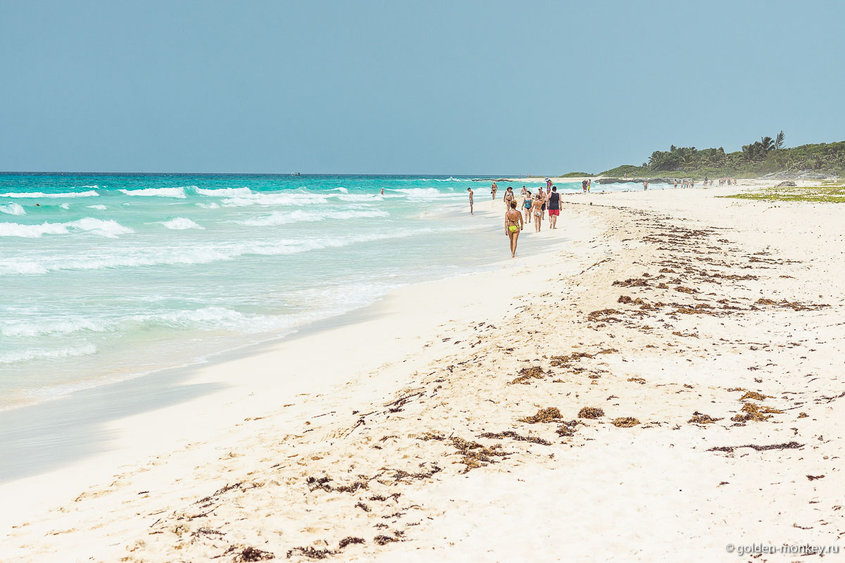 Плайя-дель-Кармен, пляжи за пирсом Плайя-дель-Кармен, пляжи за пирсом