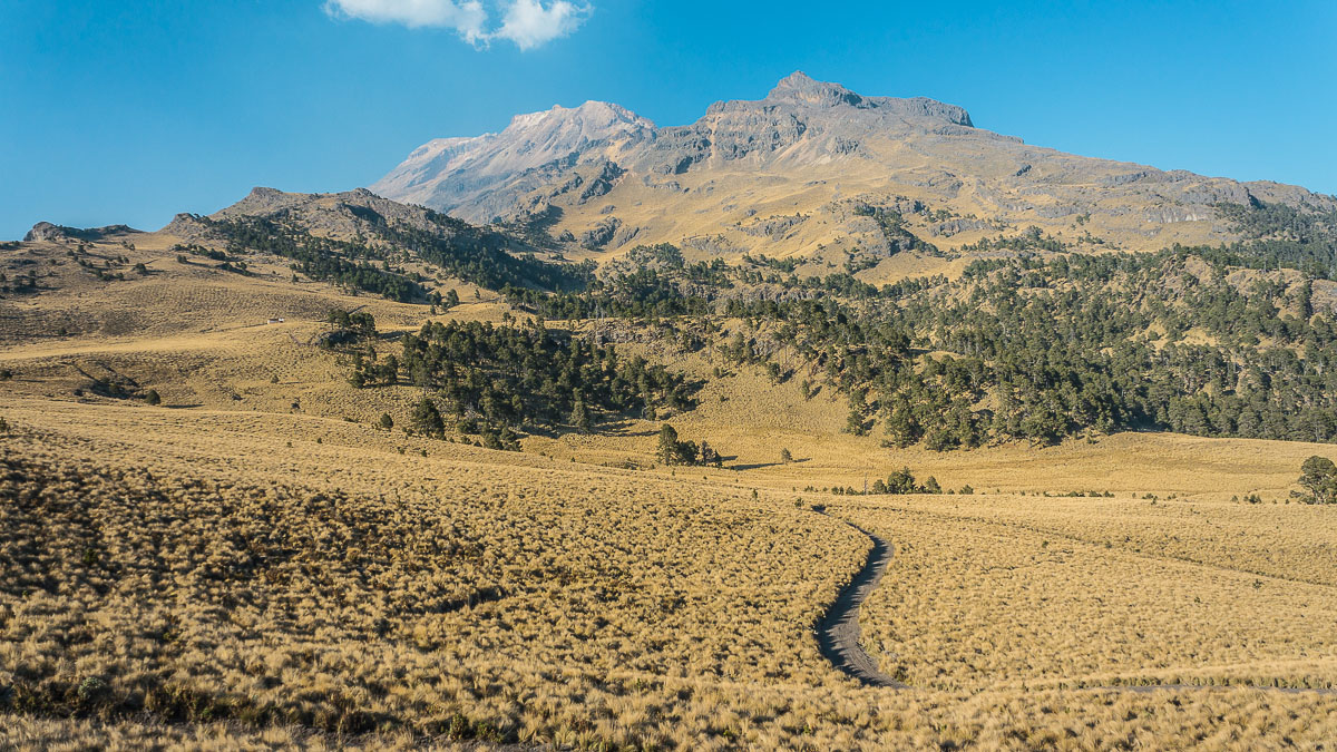 Дорога к Пасо де Кортес