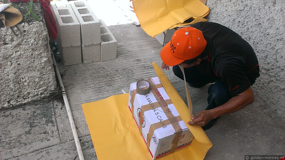 Канкун, упаковка посылки Канкун, упаковка посылки