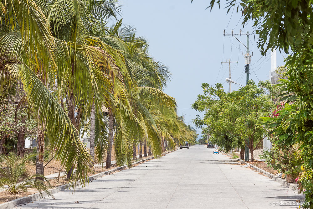Пуэрто-Эскондидо, дорога к пляжу Пуэрто-Эскондидо, дорога к пляжу
