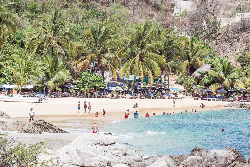 Пуэрто-Эскондидо, пляж Пуэрто-Анхелито Пуэрто-Эскондидо, пляж Пуэрто-Анхелито