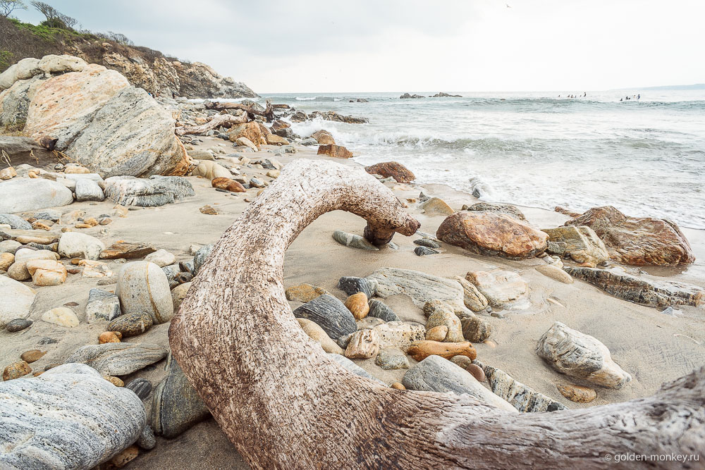 Пуэрто-Эскондидо, пляж Сикатела Пуэрто-Эскондидо, пляж Сикатела