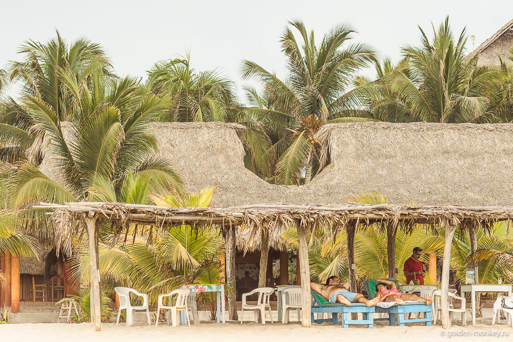 Пуэрто-Эскондидо, пляж Сикатела Пуэрто-Эскондидо, пляж Сикатела