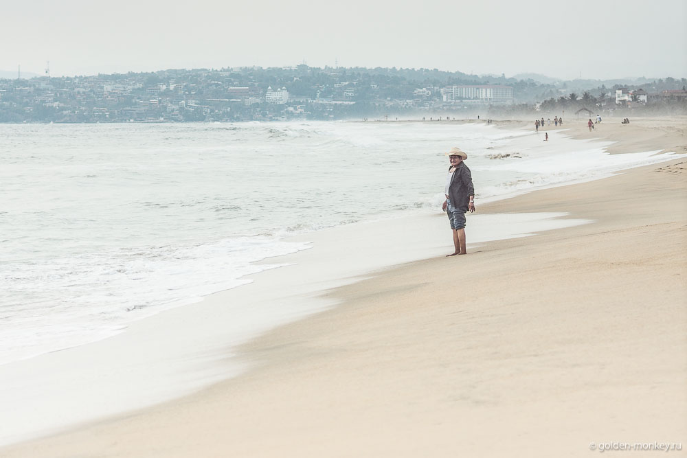 Пуэрто-Эскондидо, пляж Сикатела Пуэрто-Эскондидо, пляж Сикатела
