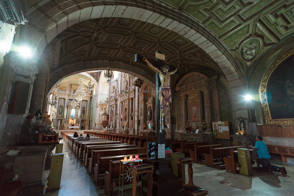 Сантьяго-де-Керетаро, Старый город, церковь Сантьяго-де-Керетаро, Старый город, церковь