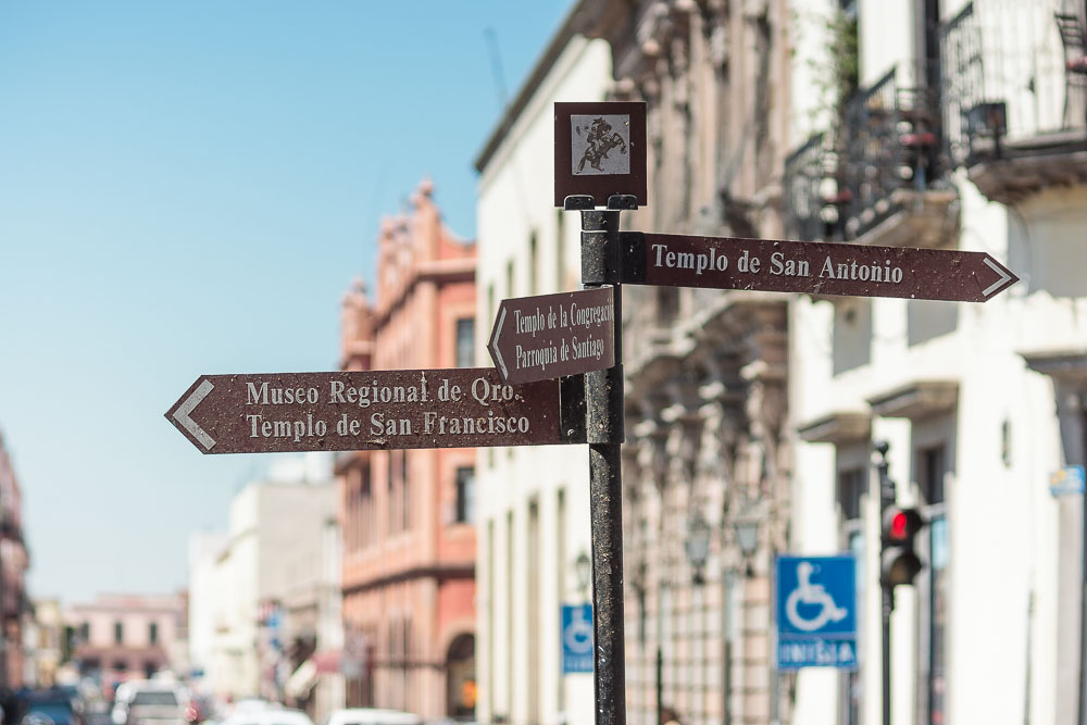 Достопримечательности Керетаро, таблички Достопримечательности Керетаро, таблички