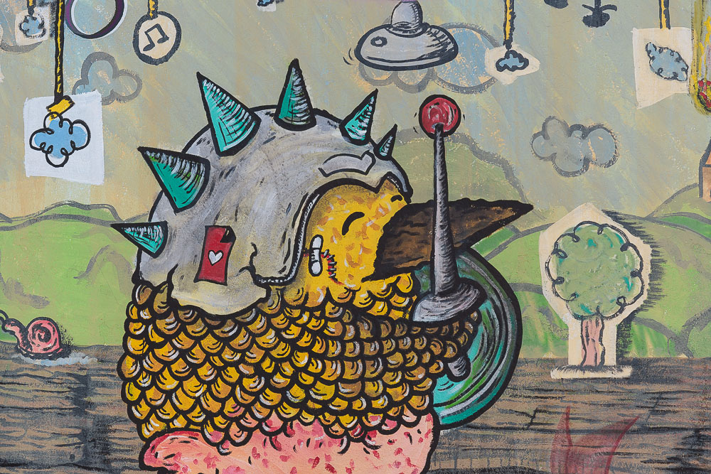 Сантьяго-де-Керетаро, граффити Сантьяго-де-Керетаро, граффити