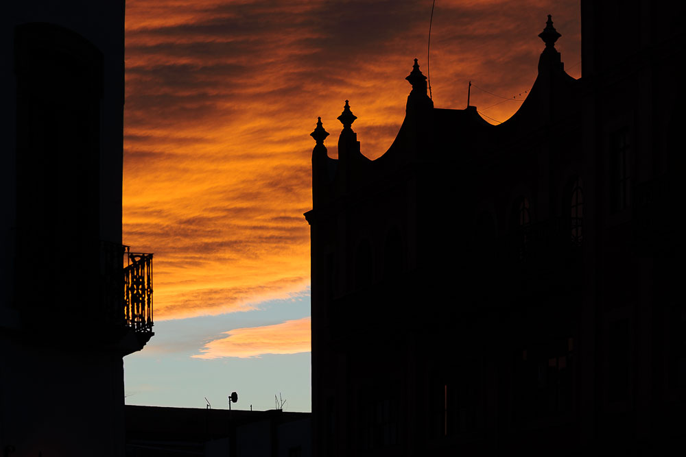 Сантьяго-де-Керетаро, ночной город Сантьяго-де-Керетаро, ночной город