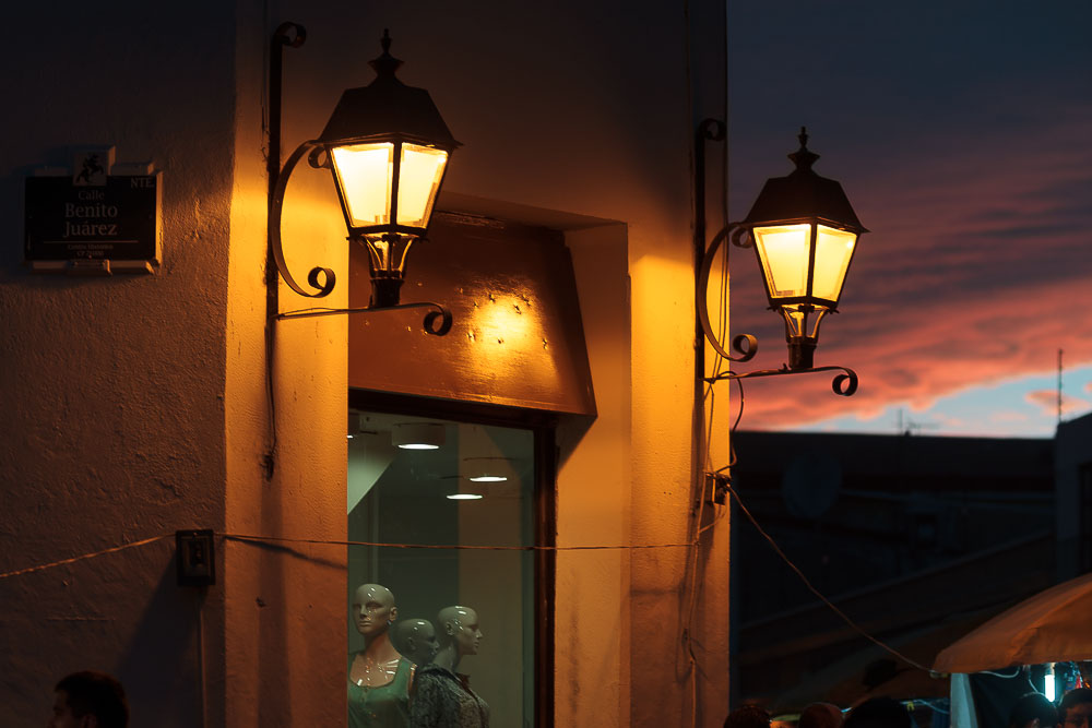 Сантьяго-де-Керетаро, ночной город Сантьяго-де-Керетаро, ночной город