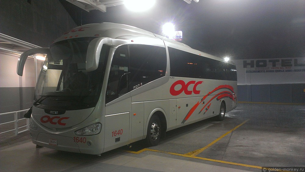 Мексика, автобус первого класса Мексика, автобус первого класса