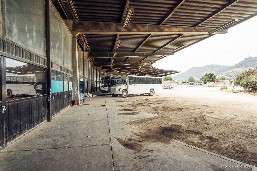 Мексика, автобус второго класса Мексика, автобус второго класса