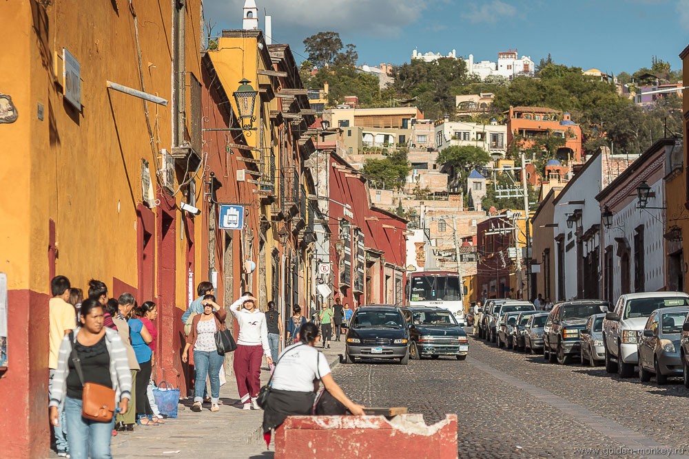 Сан-Мигель-де-Альенде, улочки Сан-Мигель-де-Альенде, улочки