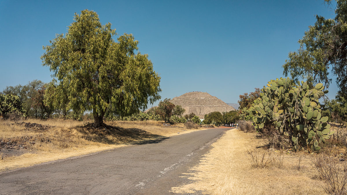 Теотиуакан, дорога к музею