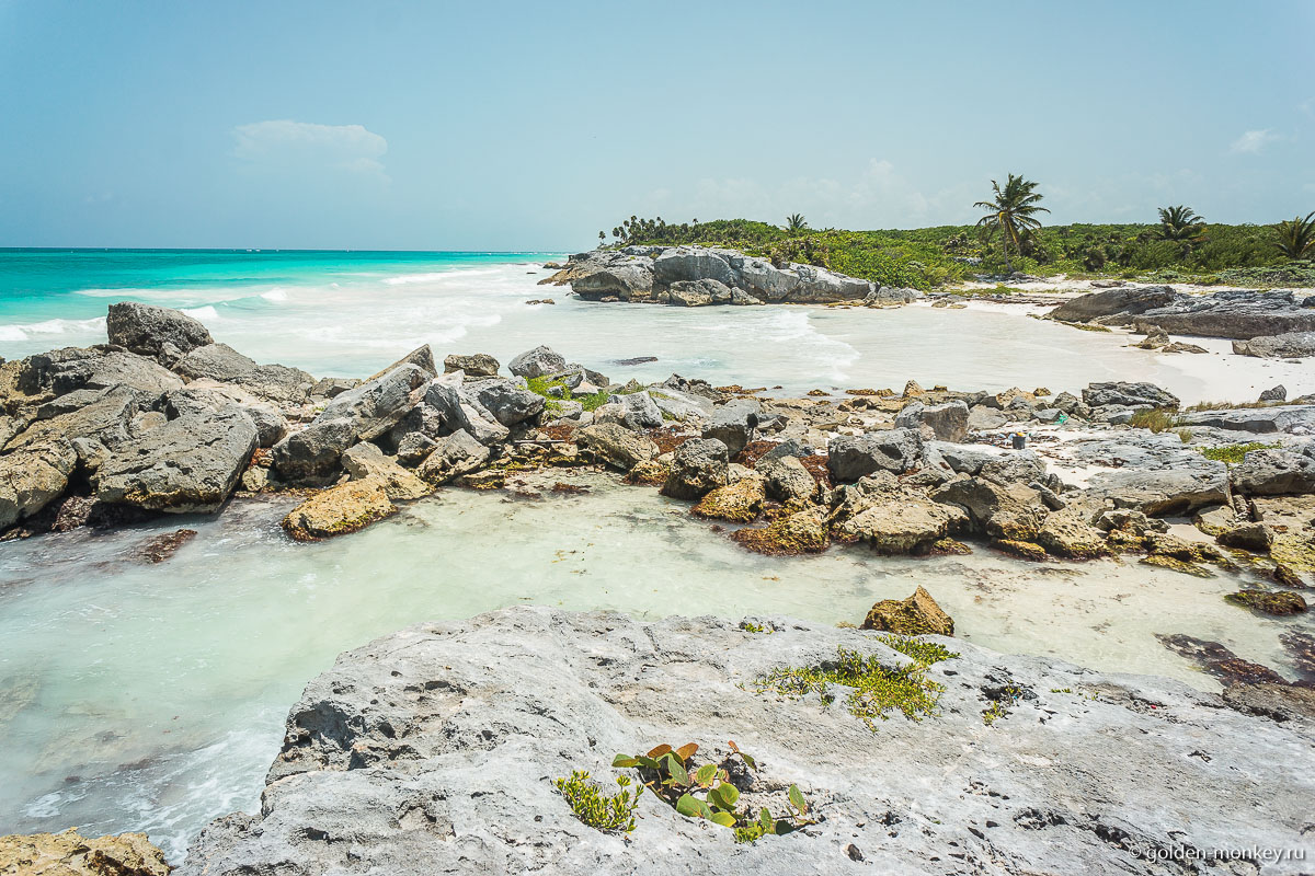 Тулум, уединенная бухточка Тулум, уединенная бухточка