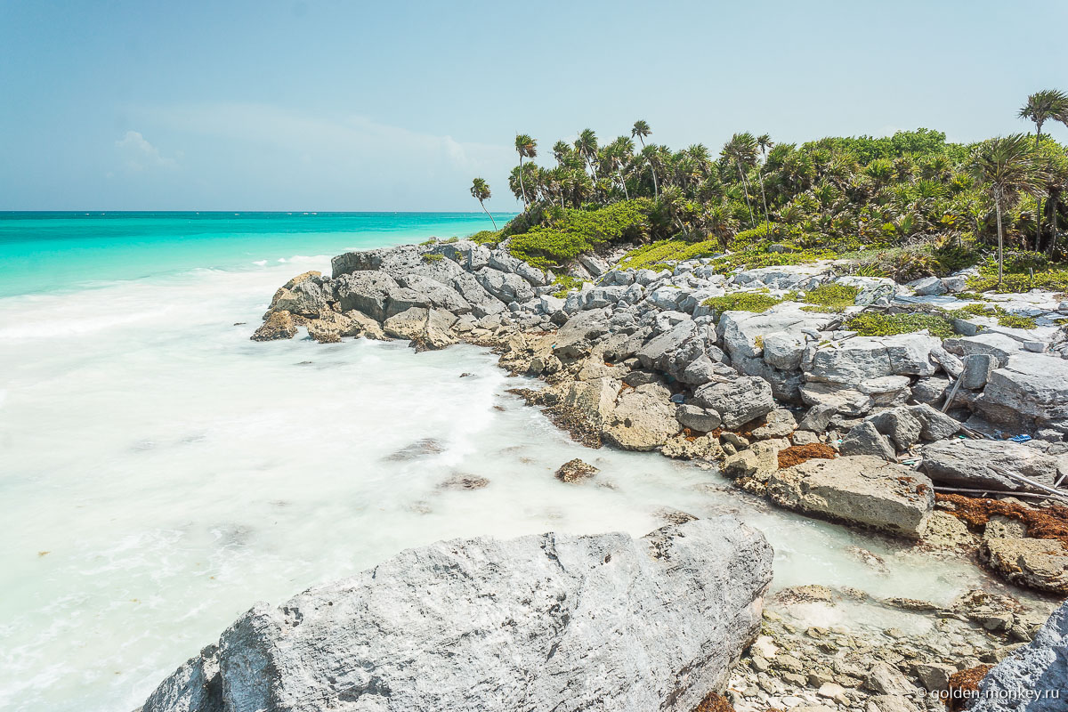 Тулум, джунгли на берегу моря Тулум, джунгли на берегу моря