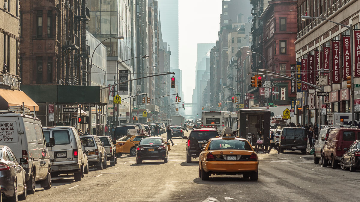 Улицы Нью-Йорка