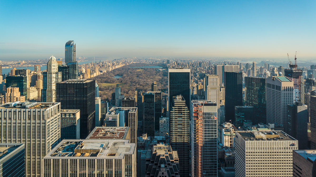 Вид с Рокфеллер-центра, Top of the Rock Вид с Рокфеллер-центра, Top of the Rock