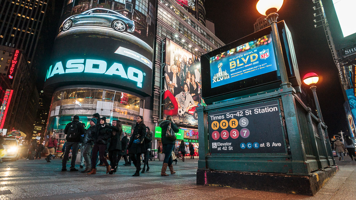 Метро на Таймз-сквер